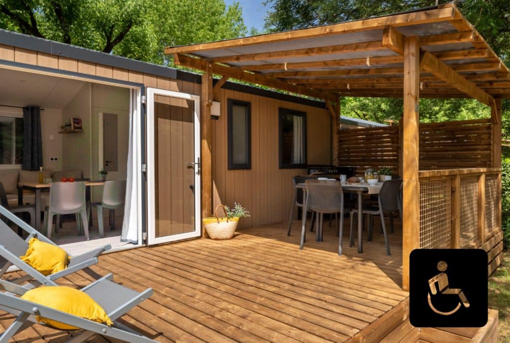 Mobil-home PREMIUM – 2 chambres – PMR