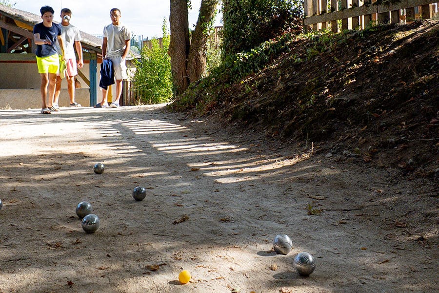 Pétanque court